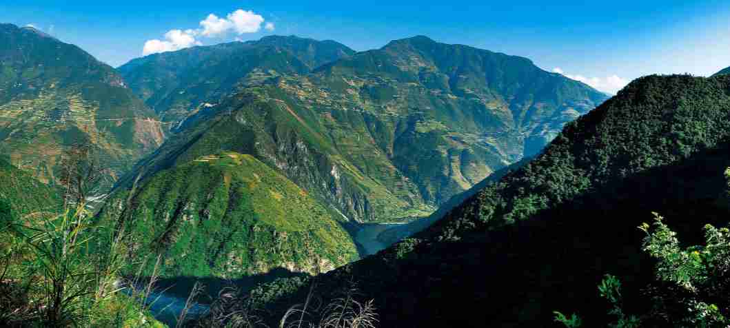 怒江州的四个地区：泸水 福贡 贡山 兰坪