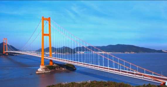 五座大桥连接的舟山跨海大桥要多美有多美！