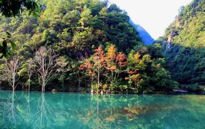 冰爽夏日必备！沁凉山泉水，刺激峡谷漂流…在“江南九寨沟”遇上24 ℃的清凉