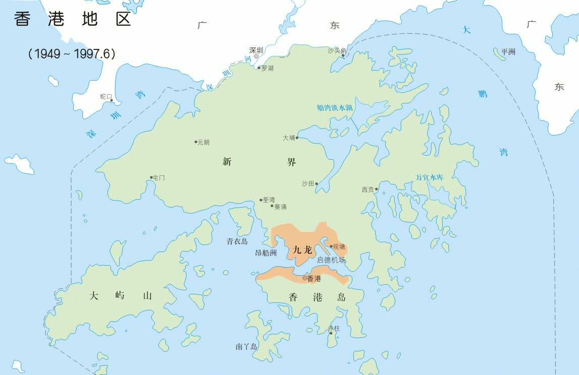 中华人民共和国香港特别行政区的18个行政区划详细介绍