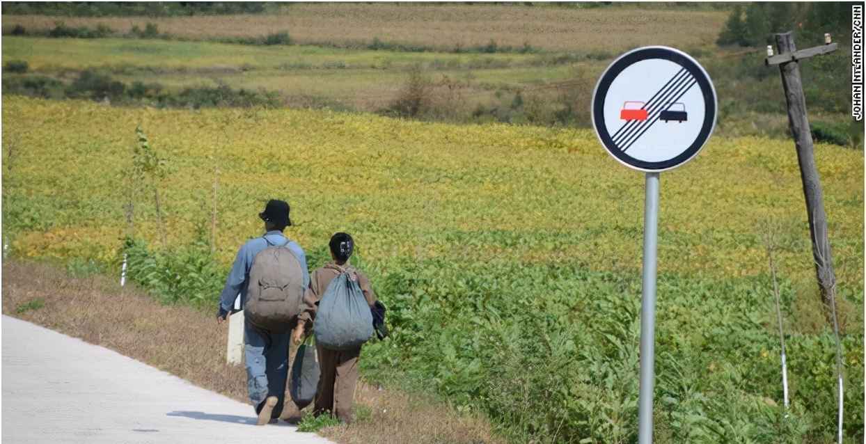 朝鲜观察，网友镜头下真实的朝鲜农村