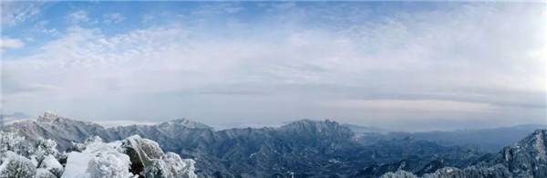 河南十大最高峰这三座5A景区各占一个,这个季节美成了林海雪原