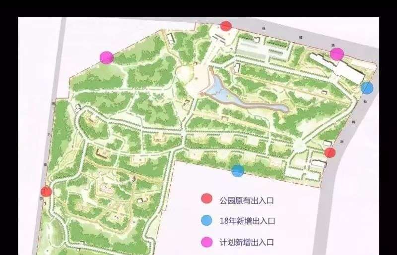 劳动公园要开新门了丨设在地铁口、“森林人家”方向