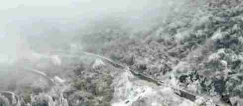 元旦节没上华蓥山的亲们,别再错过!华蓥山看雪攻略来了~