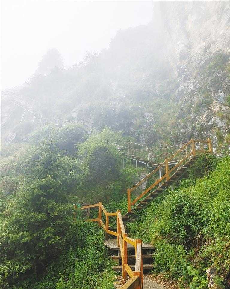 莲花山半山险峻半山幽
