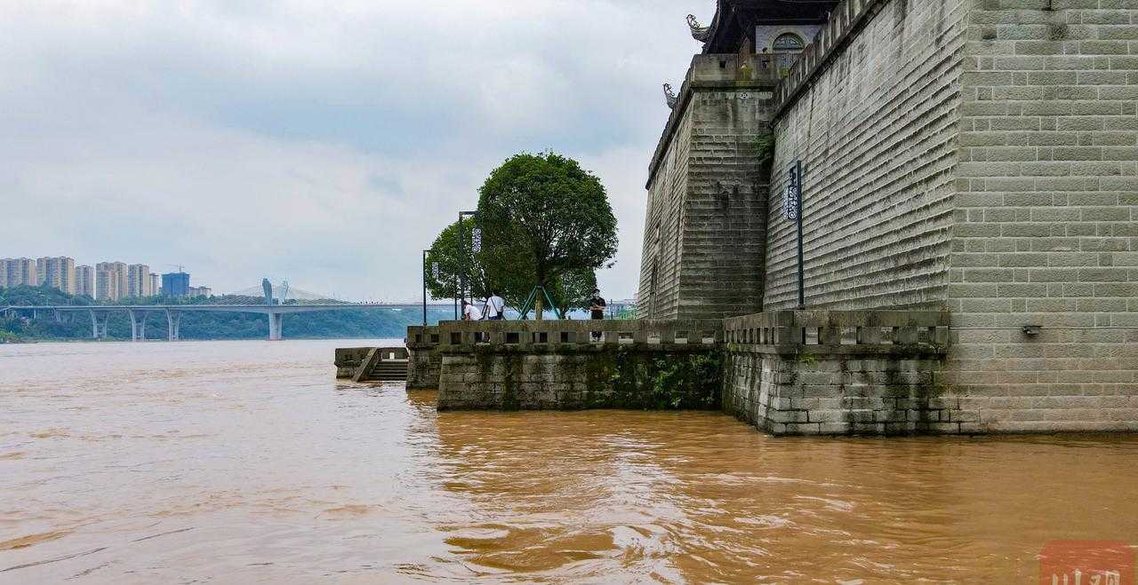 最高水位10米，泸州今年入汛以来长江最大洪峰安全过境