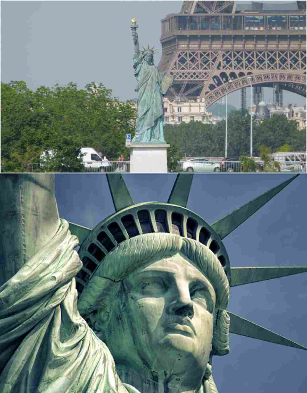 巴黎居然有六座自由女神像