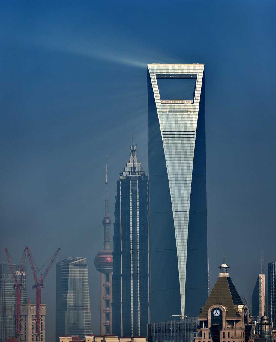 曾为我国第一高楼，世界最高的平顶式大楼：上海环球金融中心