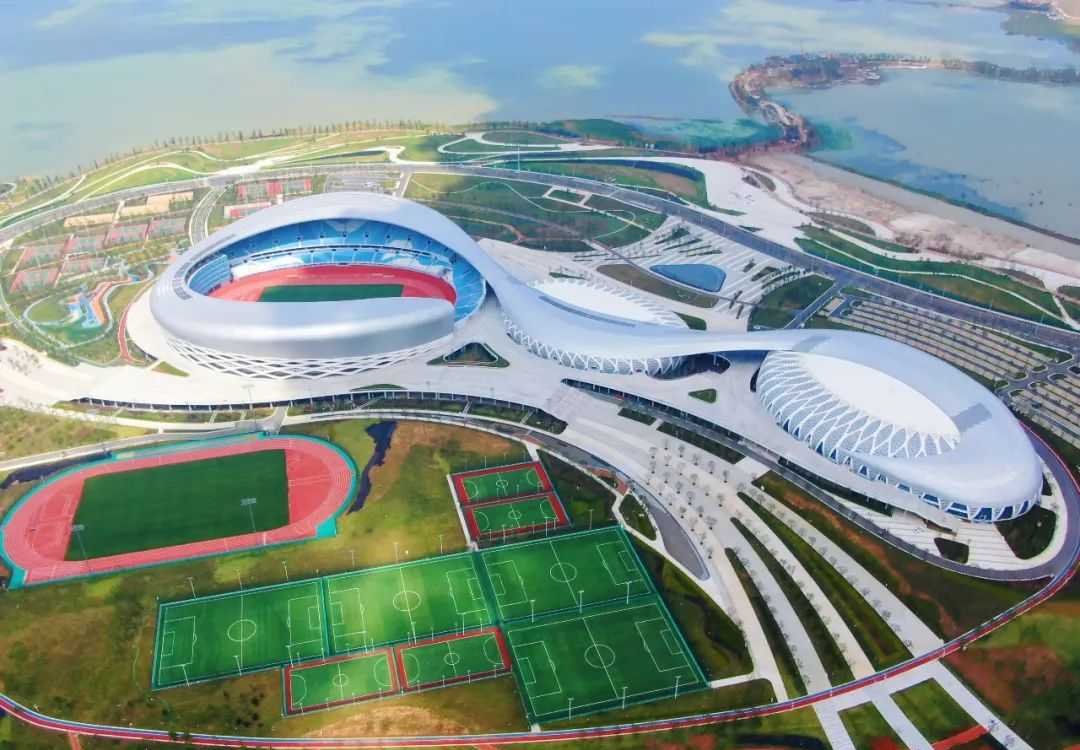 形似“如意”,气蕴“青花”!中建八局承建的安徽省运动会主场馆通过竣工验收