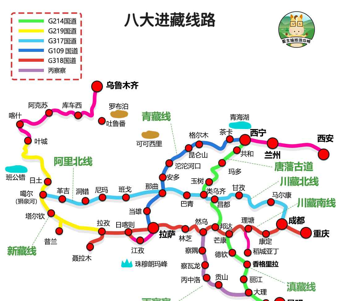 川进青出|自驾游亘古经典的线路,经川西、西藏、青海与甘南