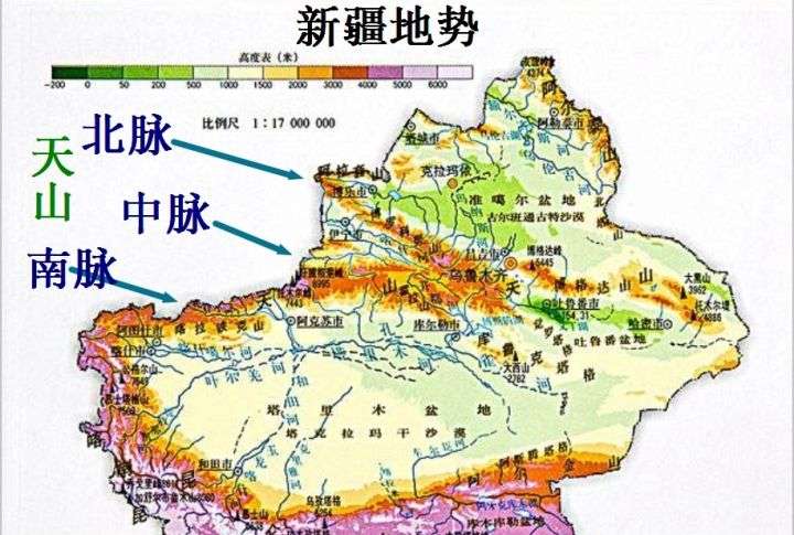 新疆旅游如何穿戴，下面用地图告诉你
