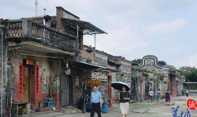 增城中新的这个古村落,成了“五一”假期网红打卡地