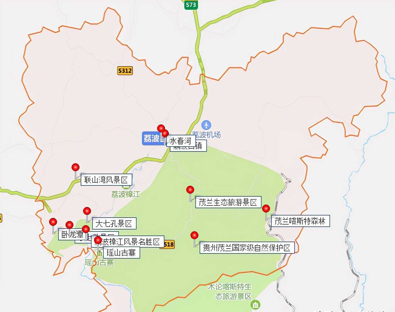 黔南州荔波县有哪些好玩的景点?自驾游路线怎么走?