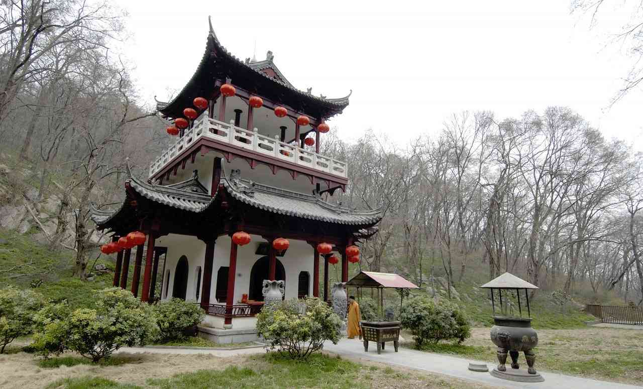 安徽省滁州市琅琊山风景区，宛如一幅天然画卷，美不胜收