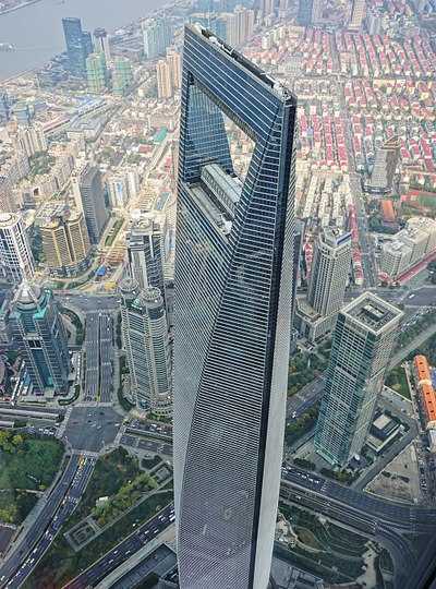 曾为我国第一高楼，世界最高的平顶式大楼：上海环球金融中心